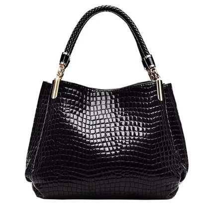 Genuine Soft Pu Leather Handbags for Women Vintage Shoulder Tote Bag Luxury Designer Ladies Large Capacity Purse Bags Sac A Main