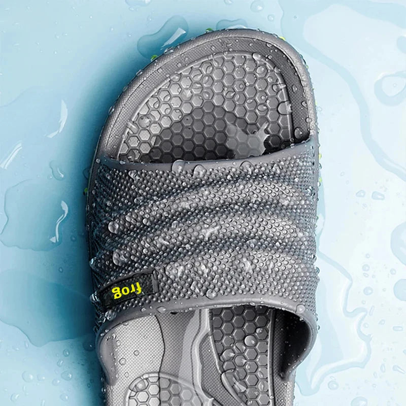 Pmoiste Soft EVA Bathroom Slippers Men Comfortable Designer Light Living Room Shoes Slip-on Not Slip House High-quality Indoor