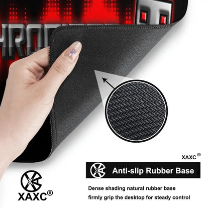 E-sports Cool Mouse Pad Geometry Dash Gaming Desk Mat Laptop Carpet PC Cabinet Large 900x400mm Accessories Computer XXL XAXC