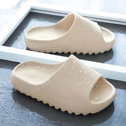 Litfun Fashion Summer Men Slippers Classic Thick Sole Coconut Shoes Women Casual EVA Flat Slippers Unisex Outdoor Beach Sandals