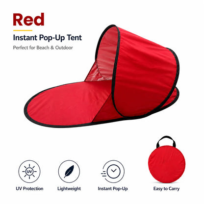 Outdoor portable automatic pop-up beach tent sunshade UV protection camping tent fishing and picnic tent practical tent Wholesla