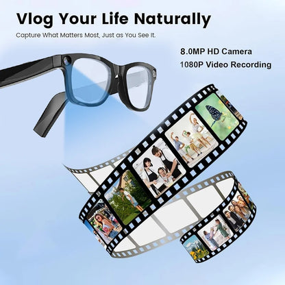 Smart AI Glasses HD Photo Video OpenAI Record Translation Photochromic Lenses Bluetooth Call Music Multifunction Glasses