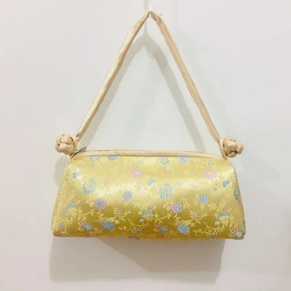 Fashion Luxury Chinese Style Silk Bag Women Handbag Japanese Hand Embroidery Totes Cheongsam Female Cosplay Bags Clutch Purses