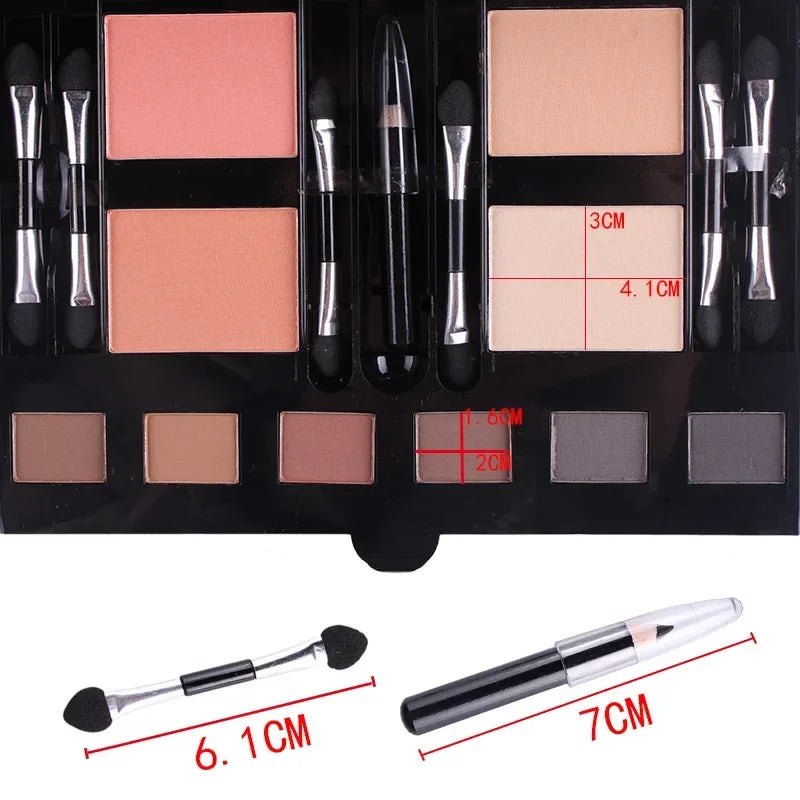180 Colors Makeup Palette Gift Set Box Blush Lip Stick Long Lasting Cosmetics Kit Primer Luminous Make Up Set