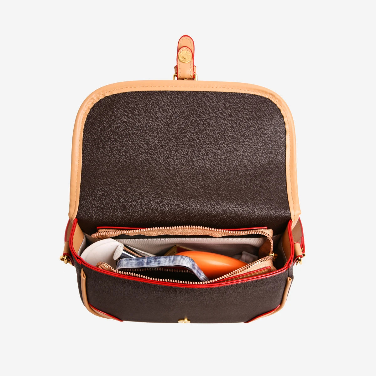 Fashion Women's Shoulder Bag Vintage Simple PU Leather Crossbody Bags for Women Luxury Designer Bag Ladies Purses and Handbags