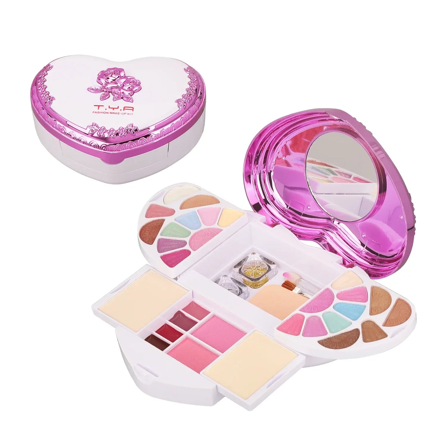Makeup Kit Full Set for Women Multi-functional All in One Box 32 Colors Face Powder Eye Shadow Highlighter Brush Make Up Palette