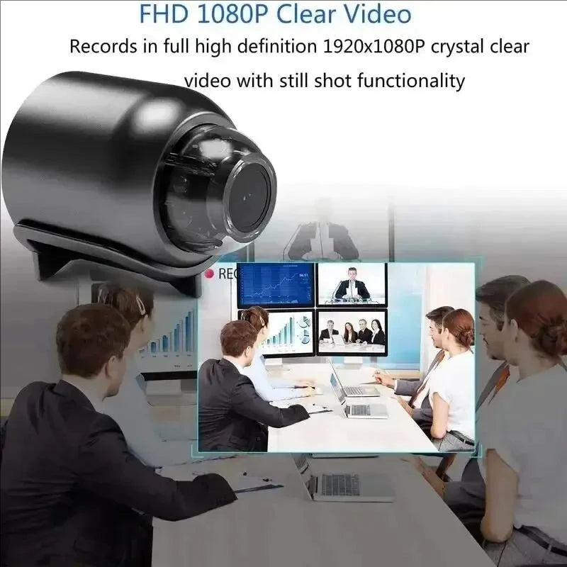 1080P HD Mini Camera WiFi Wireless HD Night Vision Camera Home X5 Remote Camera Kids Pet Safety Monitoring