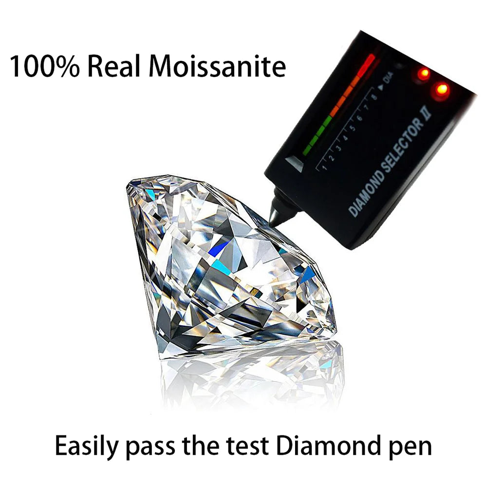 OEVAS Two Stones Pear Cut Moissanite Rings S925 Silver Plated 18K Gold Toi Et Moi Wedding Band For Women Engagement Fine Jewelry