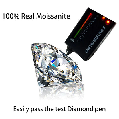 OEVAS Two Stones Pear Cut Moissanite Rings S925 Silver Plated 18K Gold Toi Et Moi Wedding Band For Women Engagement Fine Jewelry