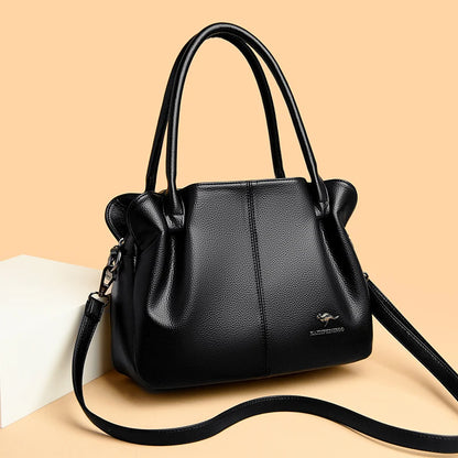 Luxury Designer Women's Handbag Soft Leather Large Capacity Purses and Handbags Casual Shoulder Bags Sac A Main Ladies Tote Bag