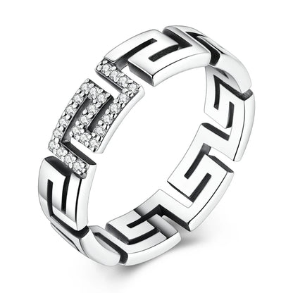 LAZA 925 Sterling Silver Colorful Rings Sparking Zirconium Bowknot Moon Sun Original Ring For Women Anniversary Wedding Gifts