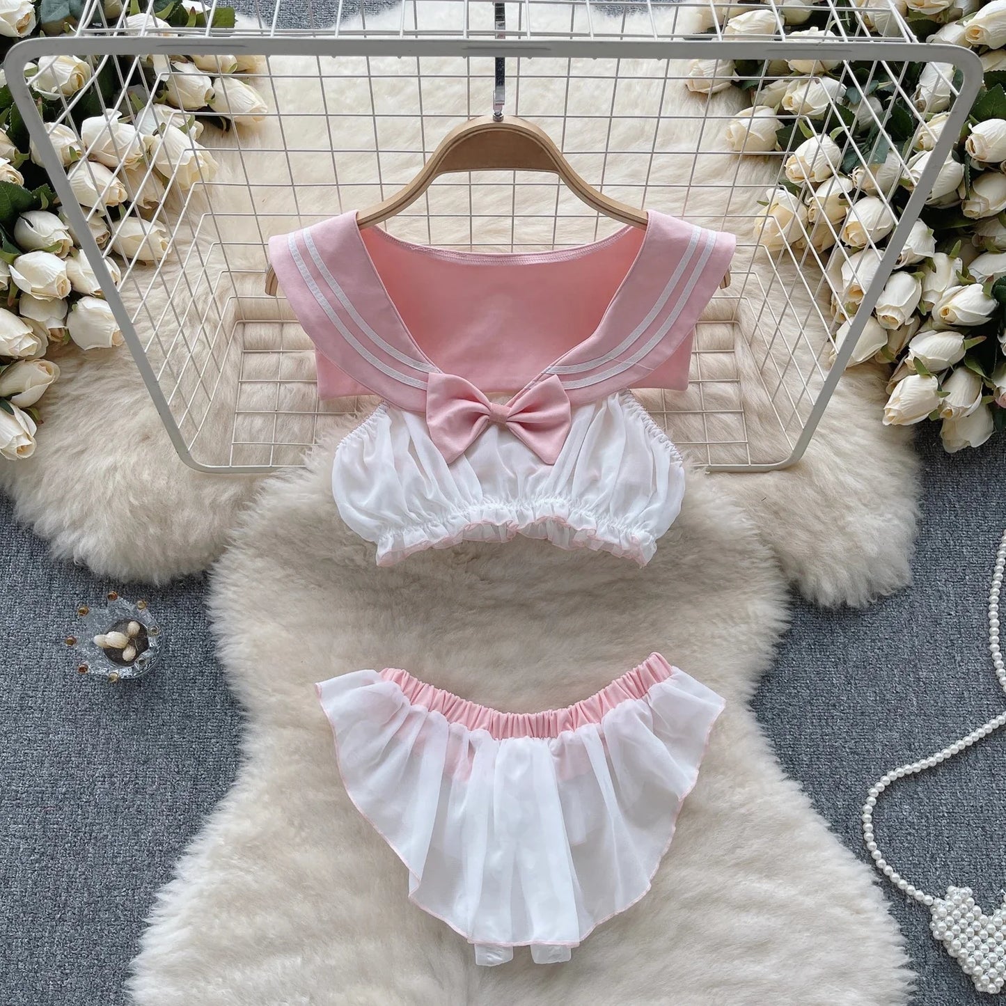 Women Lace Patchwork Velour Strappy Catsuits Fashion One Piece Combination Rompers Erotic Fashion Sexy Bunny Bodysuits Cosplay