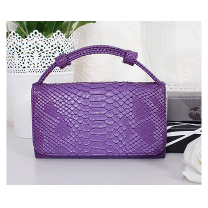 Luxury Snake Pattern Chain Flap Handbags Evening Clutches Crossbody Messenger Shoulder Bags Women Female Ladies Luxurious Purses
