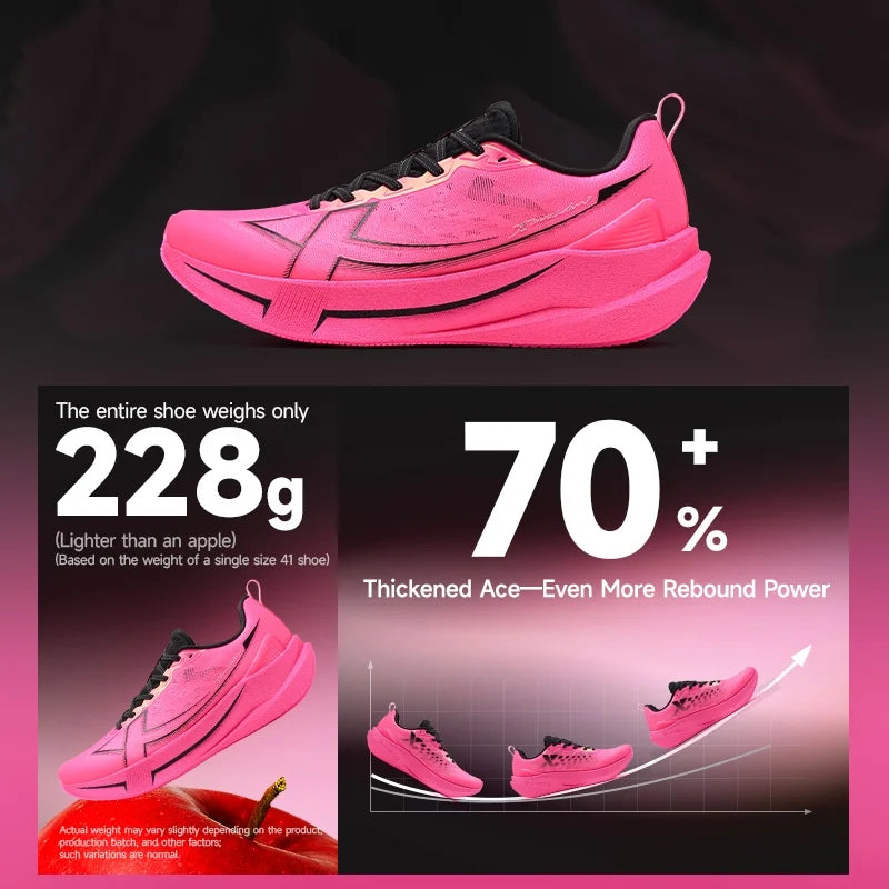 XTEP 2000km 5.0 Professional Marathon Running Shoes Cushioned Breathable Lightweight Youth Sports Shoes 874119110023