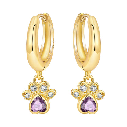 Original 925 Sterling Silver Heart Vintage Luxury Earrings Fashion 18K Gold Hoop Earrings for Women Piercing Jewelry Aretes 2026
