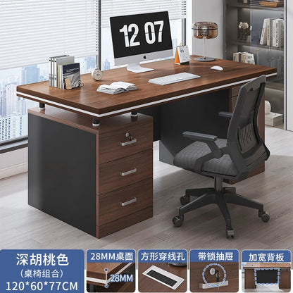 FG Display Luxury Office Desk Bedroom Reception Design Drawers Office Desk Unique Storage Universal Tavolino Postmodern Furnitur