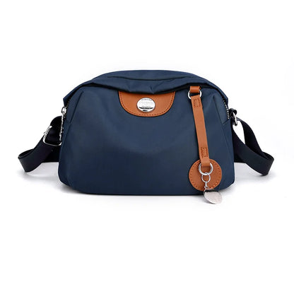 Fashion Nylon Shoulder Bags For Women Waterproof Shell Crossbody Bag Fashion Solid Color Messenger Handbags Shopping Purse