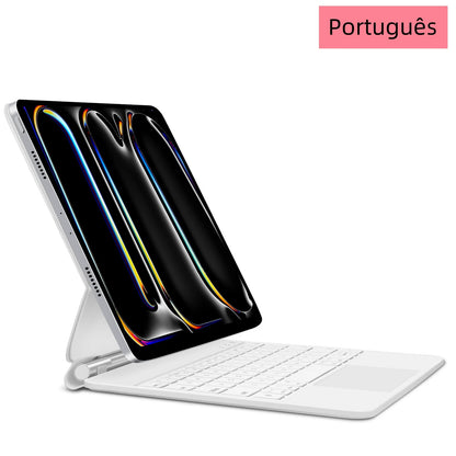 GOOJODOQ Magic Keyboard for iPad Air 6 2024 13 inch case for iPad Pro 11 12 9 Pro 13 Air 4 Air 5 for iPad 10th Generation Cover