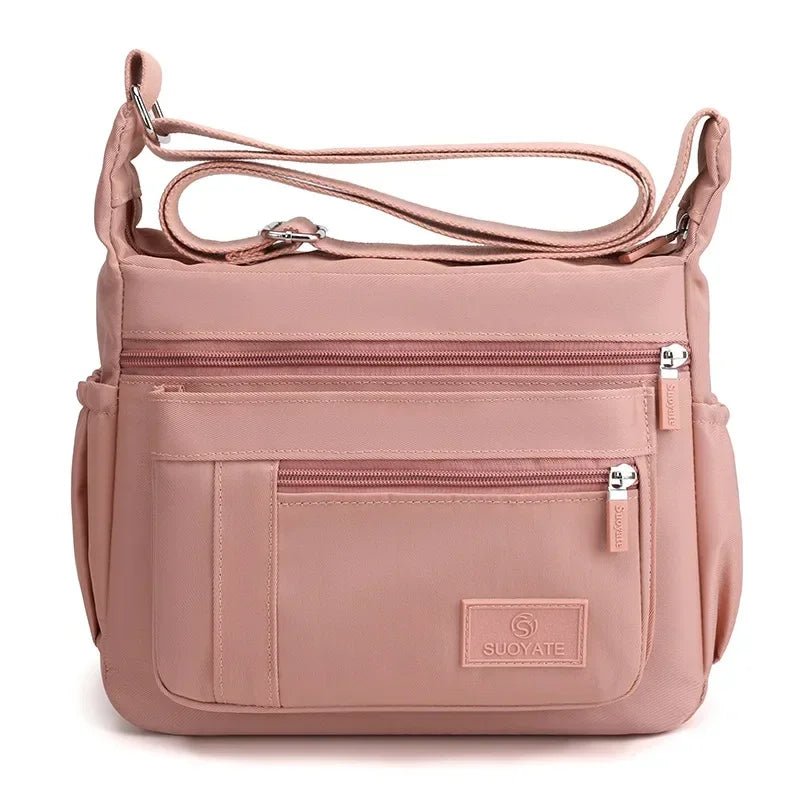 Fashion Shoulder Crossbody Bag for Women Messenger Bags Waterproof Nylon Ladies Handbag Tote Bags for Women Sac A Main Femme