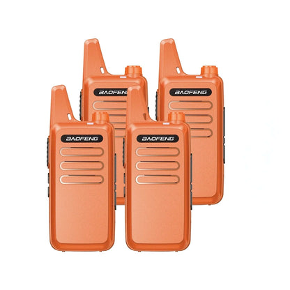 2/4PCS Mini Walkie Talkie Baofeng BF-T20D Portable Two Way Radio Charging USB VOX For BF-C9 BF-888S for Station Hotel Hunting