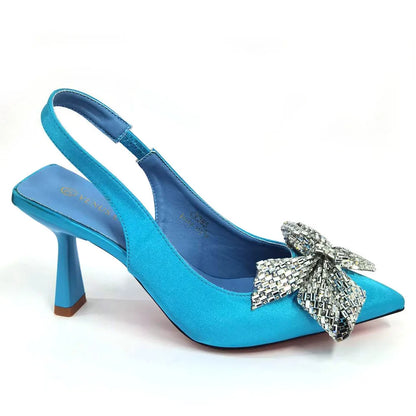 Excellent Italian Hollow Design Women Shoes Matching Bag in Silver Color Mature African Ladies Comfortable Sandals for Party