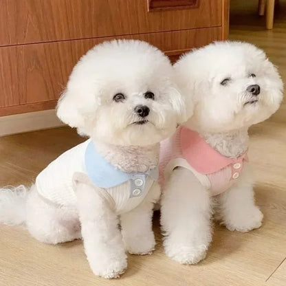 Fashion Pet Polo Shirt Spring Summer Breathable Casual Dog Clothes Soft Skin-friendly Puppy Sweatshirt for Small Medium Breeds
