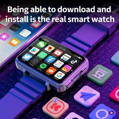 VP999 Android Smart Watch For Man 4G LTE Sim Card Phone Big Screen GPS Sports Electronics Smart Men's Wrist Global Version 2025