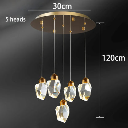 Living room decoration salon bedroom decor dining room Pendant lamp led lights for room indoor Chandelier lighting Chandeliers