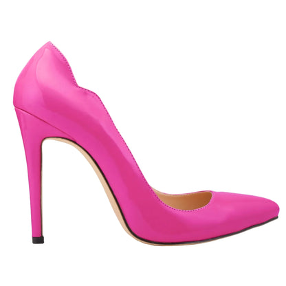 Women Pumps Fashion Sexy 11cm High Heels Classic Pointed Toes Ship-on Stilettos Elegant Thin Heel Jazz Dance Dress Wedding Shoes