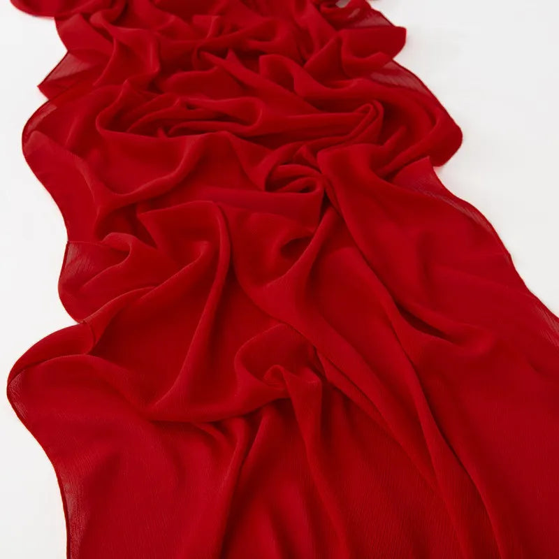 180*70CM Chiffon Hijabs For Woman Soft Long Turban Veil Scarves Muslim Hijab Shawls Islam Women Head Wraps Accessoires Ramadan