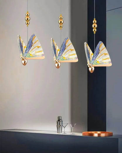 Minimalist LED Chandelier Lamps for Kitchen Dinning Room LED Pendant Lights Pendant Lamps for Foyer Corridor TV Background