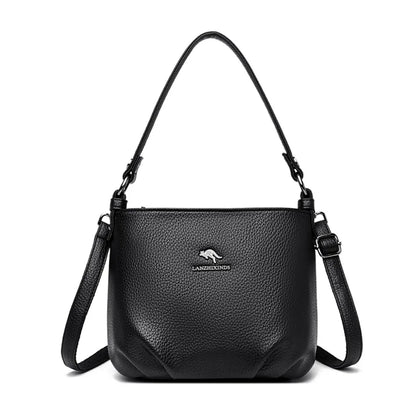 Luxury Shoulder Bags for Women 2026 New Designer Soft Leather Crossbody Bags Casual Messenger Sac Women Bag Purses and Hangbags