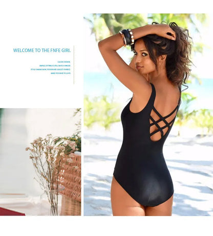 New Sports One-piece Swimsuit Swimwear Women One Piece Swimming Suit for Women Bathing Suit Plus Size Bath Suit Surf