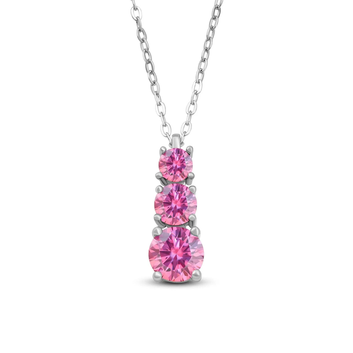 1.8CT D Color Moissanite Gourd Pendant Mama Dainty Necklace Classic 925 Sterling Silver Women's Necklace Fine Jewelry For Party