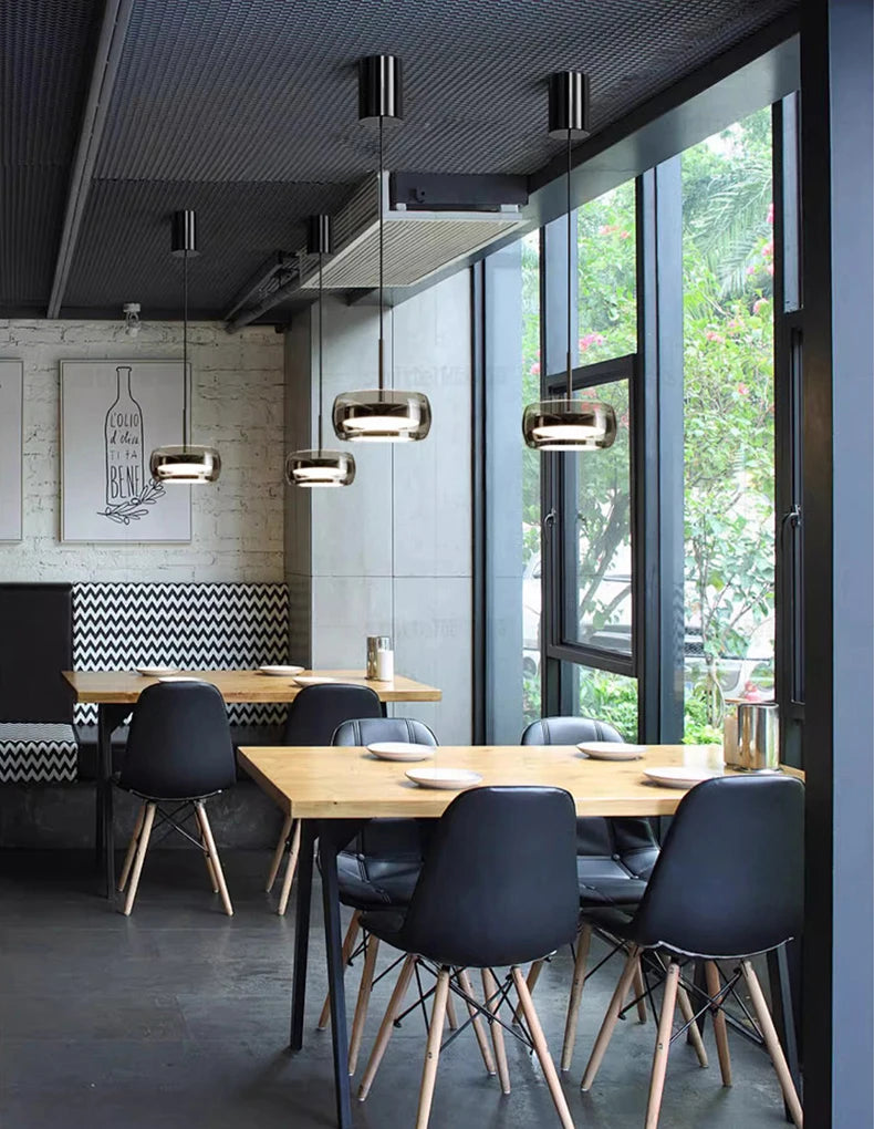 Modern home decor led lights pendant light lamps forstaircase Chandeliers for living room hanging light indoor lighting