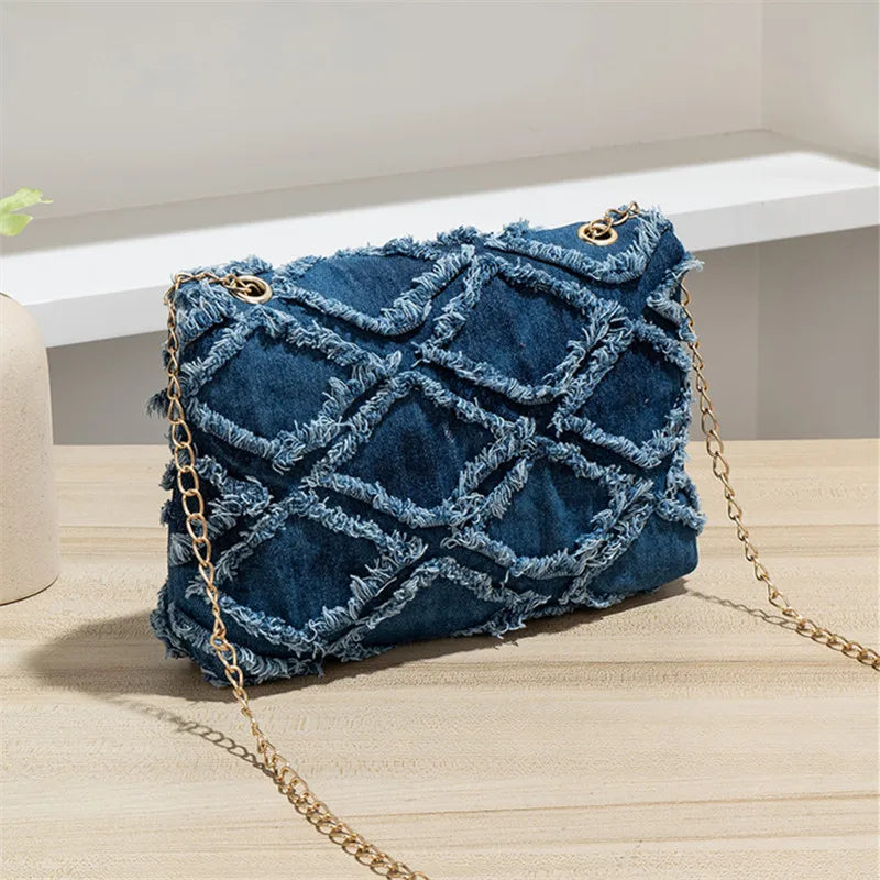 Stylish Crossbody Bags for Cowboys Unique Patterned Clutch Secure Button with Chain Shoulder Bag, Surprise Gift Bag for Friends.