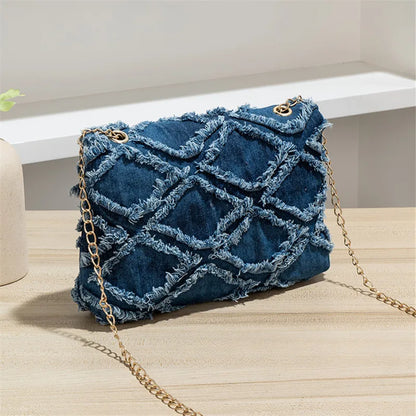 Stylish Crossbody Bags for Cowboys Unique Patterned Clutch Secure Button with Chain Shoulder Bag, Surprise Gift Bag for Friends.