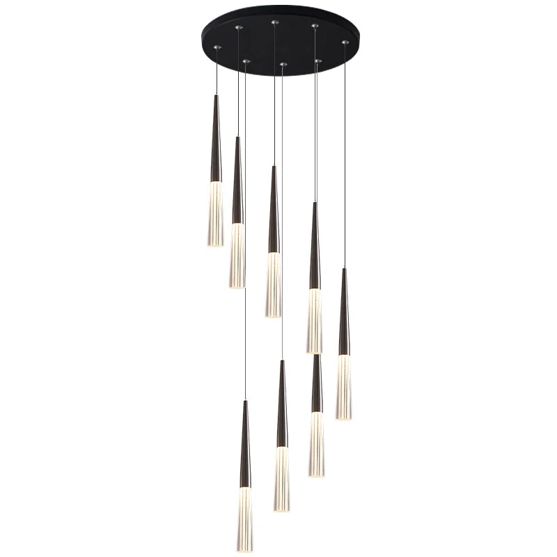Deco Home Led chandelier crystal lamp for living room parlor Italy hanging crystal sconce Hotel fixtures Lustre Cristal lighting