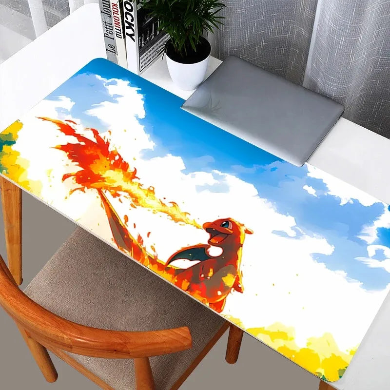 Pokemon Mew XXL Gaming Mouse Pad Non-Slip Desk Mat for Office Computer Keyboard Laptop Accessories