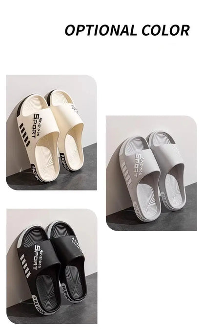 Men's Sport Style Outdoor Slippers Anti-Slip Lightweight for Home And Beach Outdoor Use Comfortable Footwear
