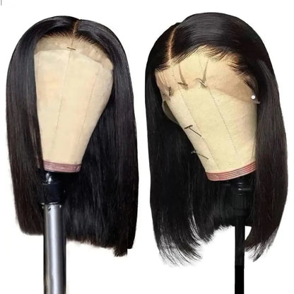 Bob Wig Human Hair Lace Front Wigs Human Hair Human Hair Wigs Transparent 13X4 Straight Lace Frontal Bob Wigs Cheap wigs