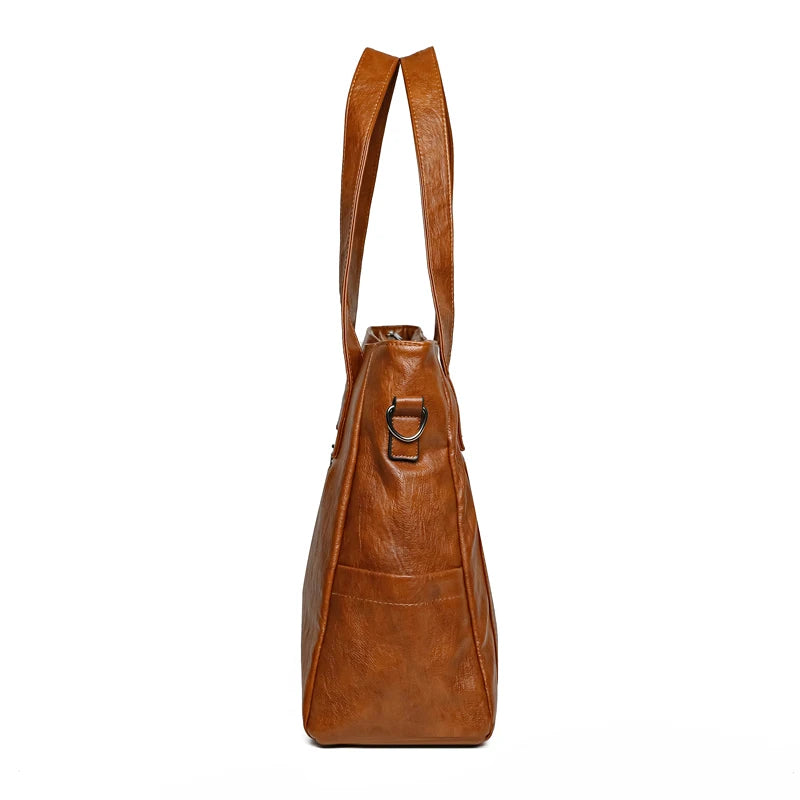 3 Set Women's New High-quality PU Leather Shoulder Cross-body Bags Luxury Designer Ladies Messenger Commuting Versatile Handbags