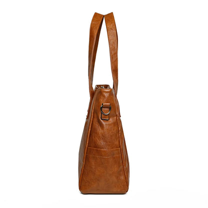 3 Set Women's New High-quality PU Leather Shoulder Cross-body Bags Luxury Designer Ladies Messenger Commuting Versatile Handbags