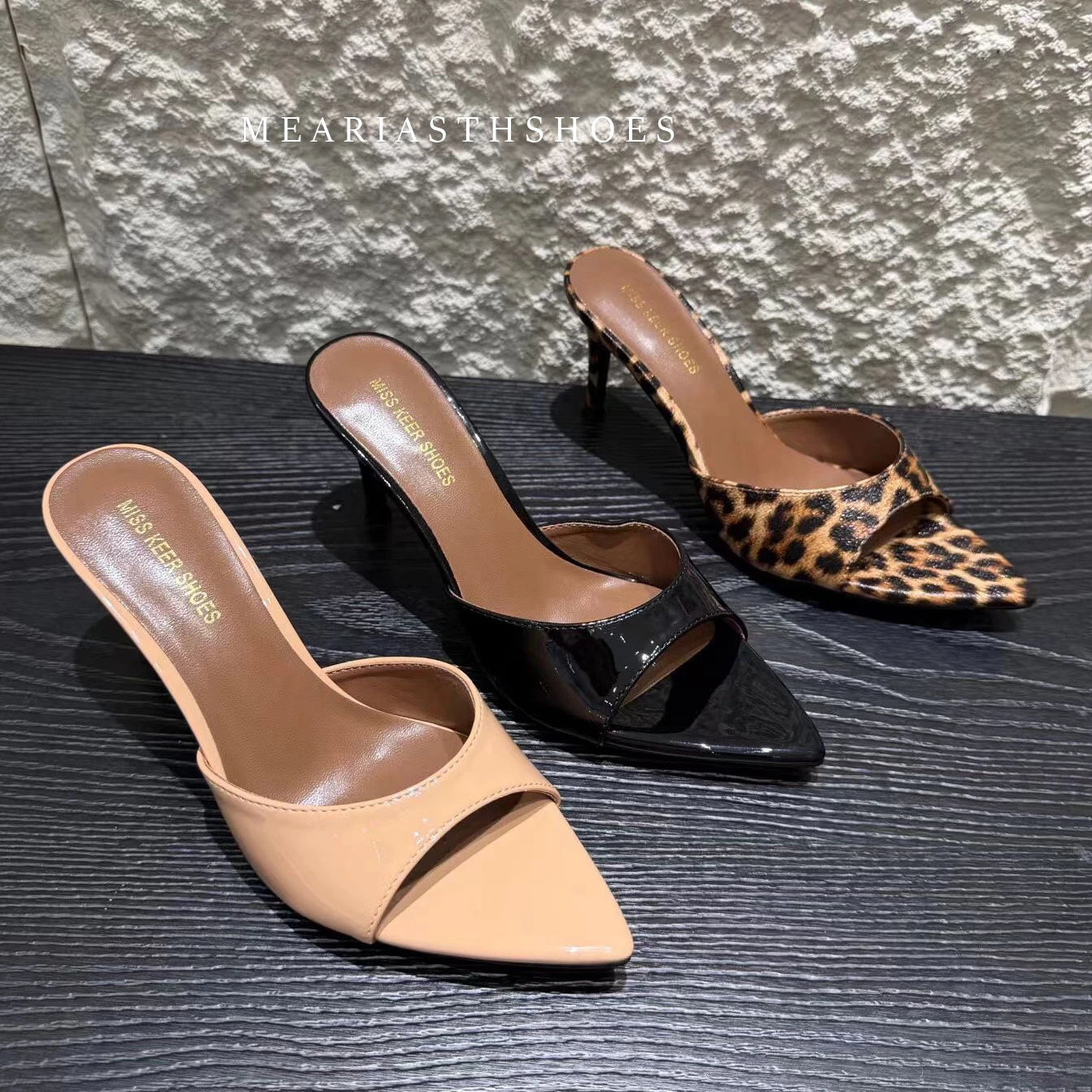 Super-high Heel 12/10/9/7cm Slippers Women Shoes Summer Peep Toe Stiletto Sandals Sexy Party Ladies Shoes Luxury Woman Pumps