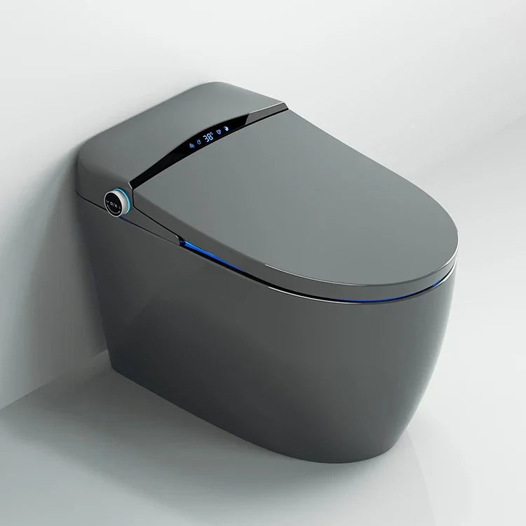 110V/220V Black One‑Piece Smart Toilet Automatic Electric Intelligent Bidet Toilet Modern Luxury WC for Bathroom Home Use