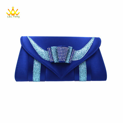 New Spring Autumn Super High Heels Shoes Matching Bag Set in Magenta Color For Nigerian Ladies Wedding Party
