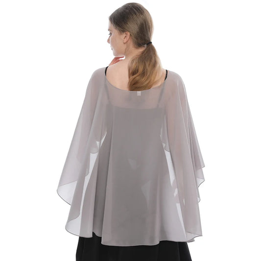 Hot Sale Chiffon Shawl Solid Color Summer Sun Protection Stoles For Woman Casual Long Scarf Ladies Soft Beach Poncho 250*66cm