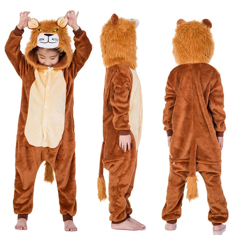 S M L XL Women One-piece Pajama Plush Flannel Jumpsuit Adult Winter Kigurumi Anime Onesies Halloween Unicorn Cosplay Costumes