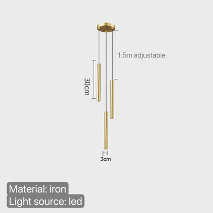 Minimalist Bedside Pendant Lamp Bedroom Spotlight Restaurant Bar Kitchen Dining Hall Island Platform Lights Hanging Lighting Led