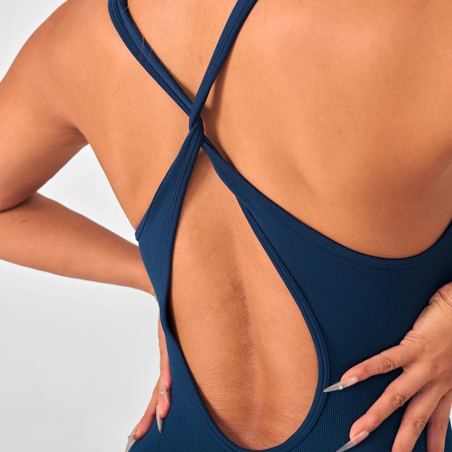 Summer Bodysuit Sportswear Woman Gym Sexy Bodysuit for Fitness Party Shorts Jumpsuits Overalls Women's Yoga Combi-pants Rompers